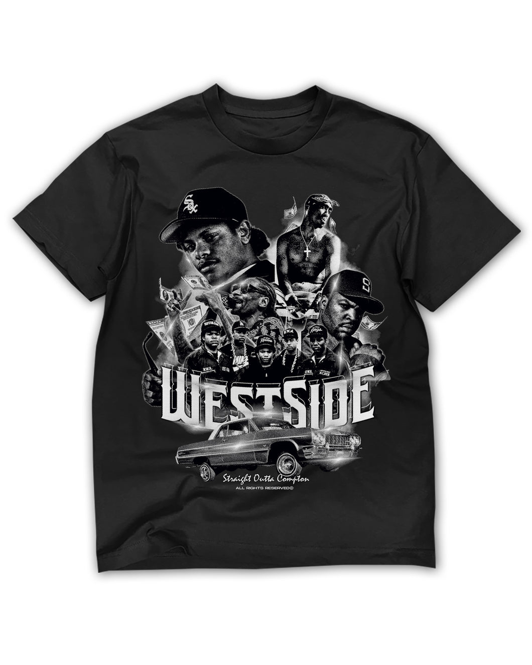 Westside Rappers Tee - Black