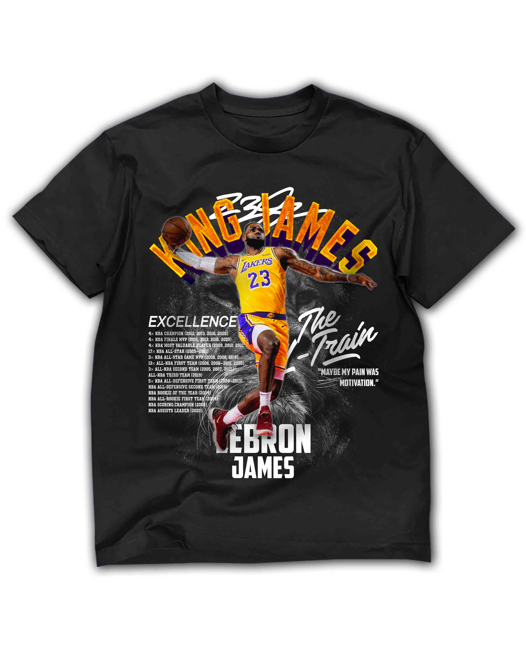 James Excellence Tee - Black